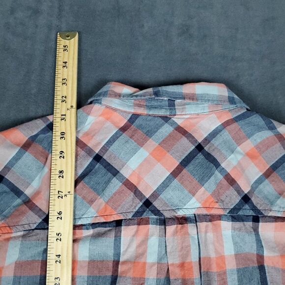 Prana Plaid Shirt Lot Of 2 Mens 2XL XXL Short Sleeve Button Up Hiking Outdoor - Picture 10 of 12